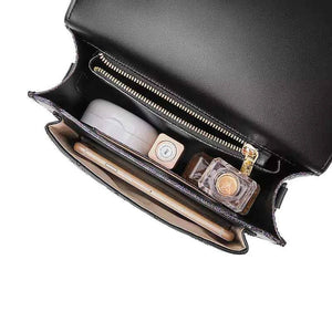 Bolsa Feminina William Polo Original Couro Legítimo Mini Flap