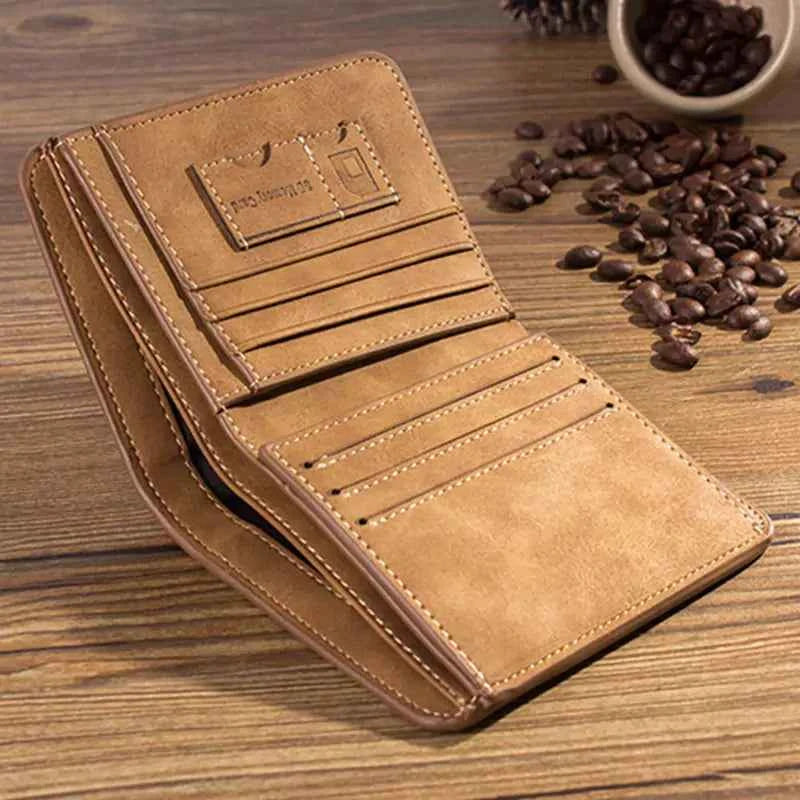 Carteira Masculina Couro Vertical