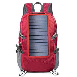 Mochila De Caminhada Com Carregador Solar
