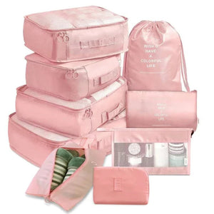 organizador-de-mala-de-viagem-travelease-9-pecas-rosa