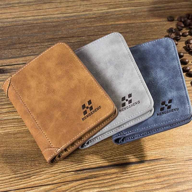 Carteira Masculina Couro Vertical