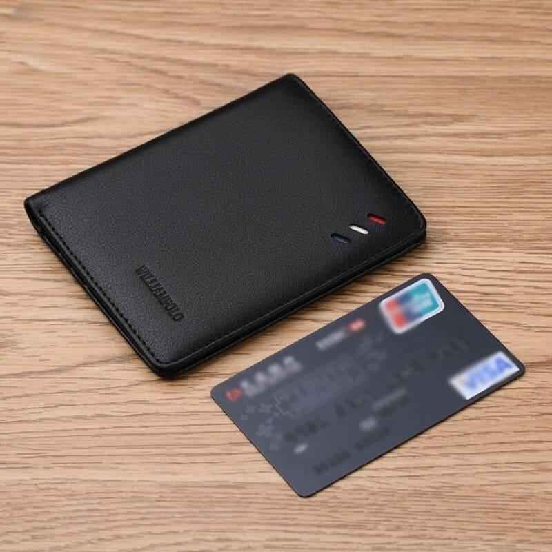 Carteira Slim William Polo Couro Legítimo Mult