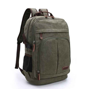 Mochila De Lona Masculina Para Notebook
