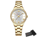 Relógio Feminino Quartzo Modelo Luxury Strass - Machimelo 6