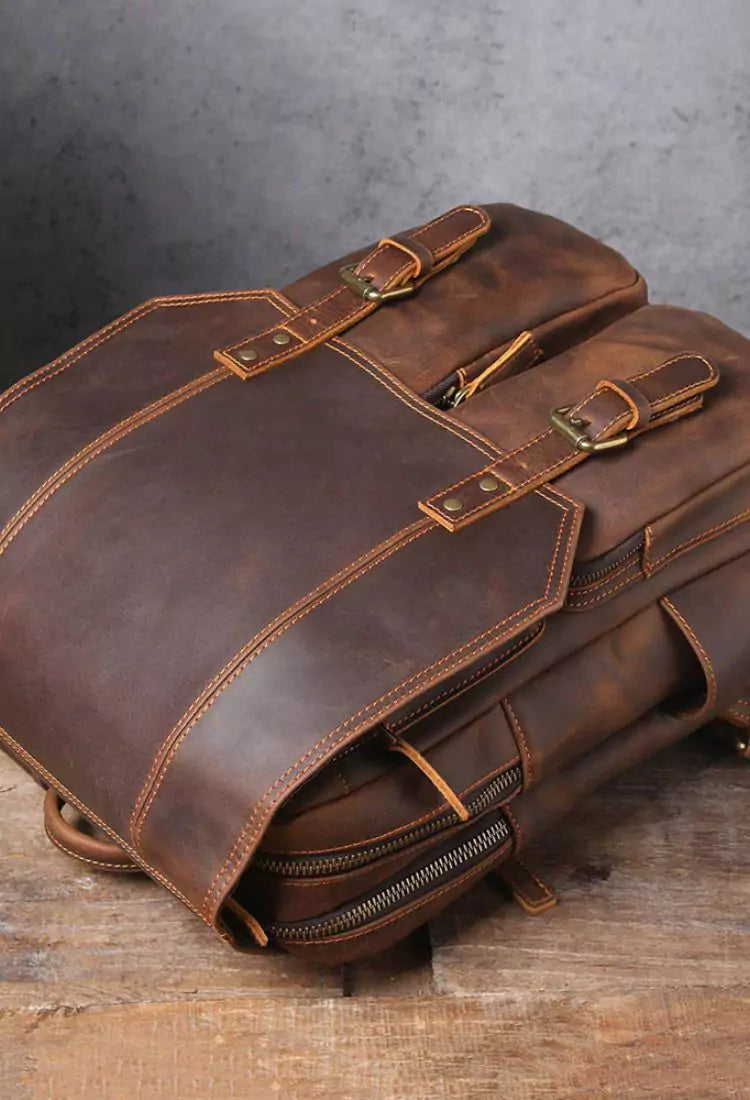 Coleção Mochila de Couro Machimelo