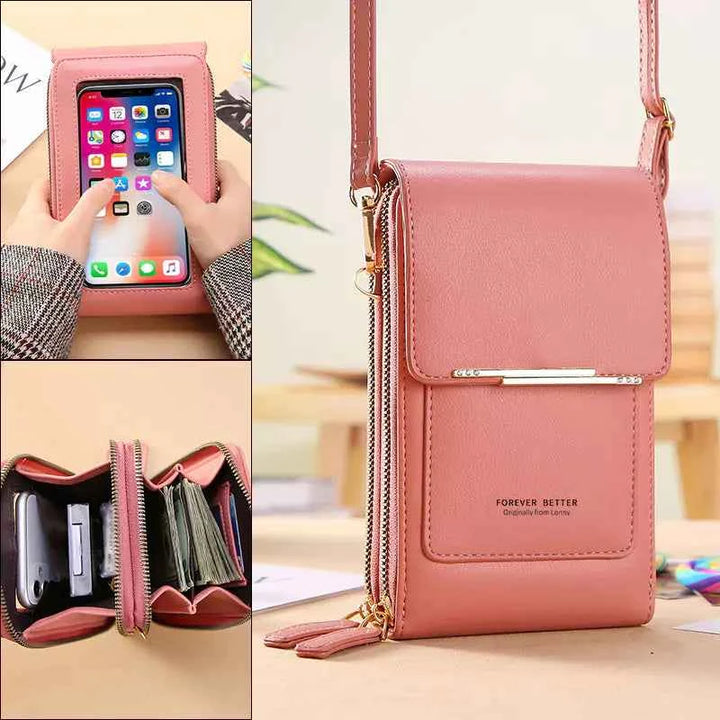 Bolsa Carteira Feminina Com Porta Celular
