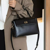 Bolsa de Couro Feminina Milly Preta