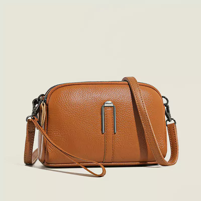 Bolsa Feminina De Couro Lídia Marrom