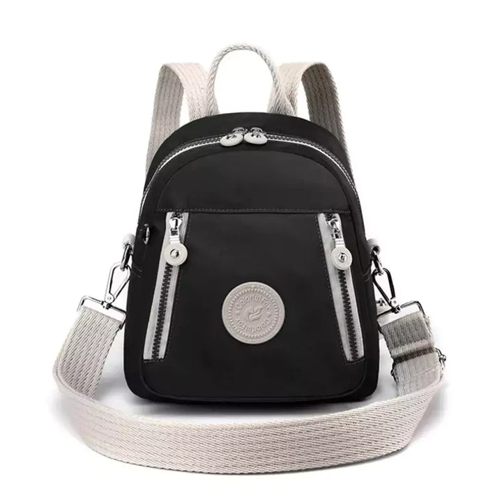 Bolsa Mochila Feminina Pequena Íris Preta