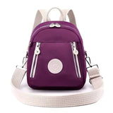 Bolsa Mochila Feminina Pequena Íris Roxo