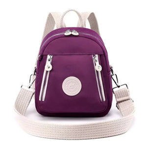 Bolsa Mochila Feminina Pequena Íris Roxo