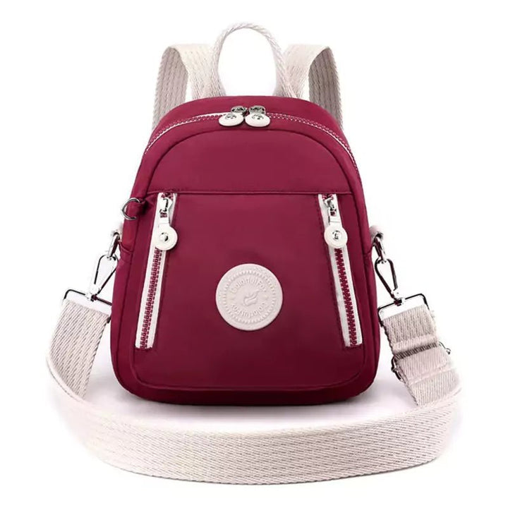 Bolsa Mochila Feminina Pequena Íris Vinho