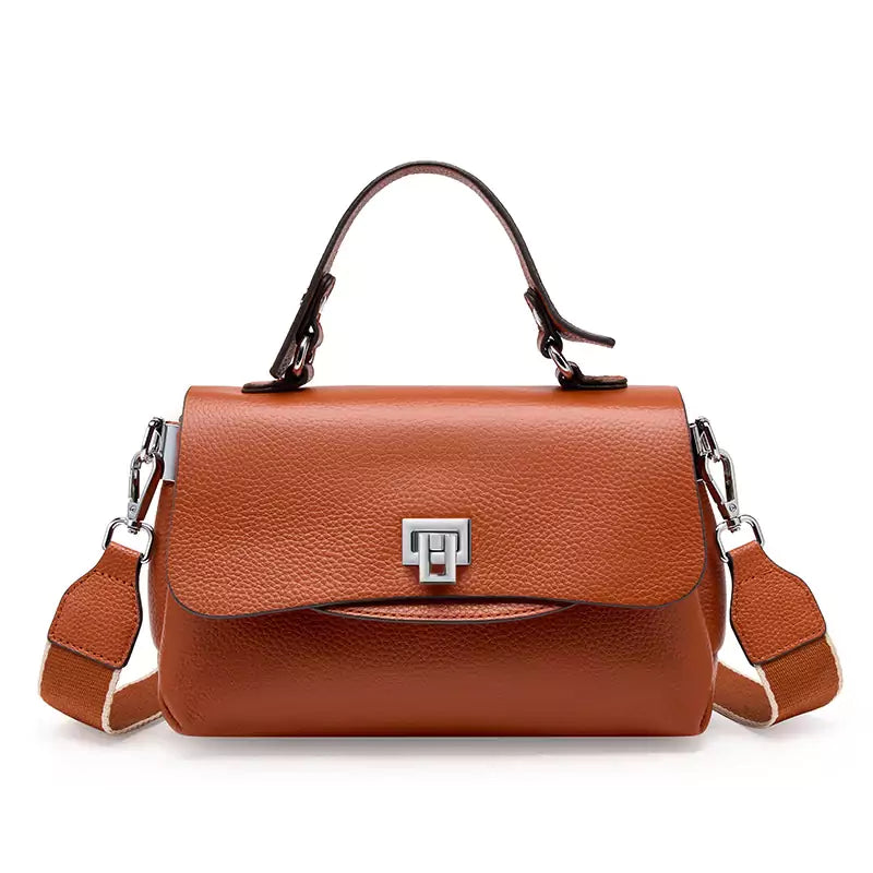 Bolsa Transversal Feminina Pequena Lady Marrom