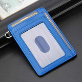 Carteira De Couro Slim Bison Denim