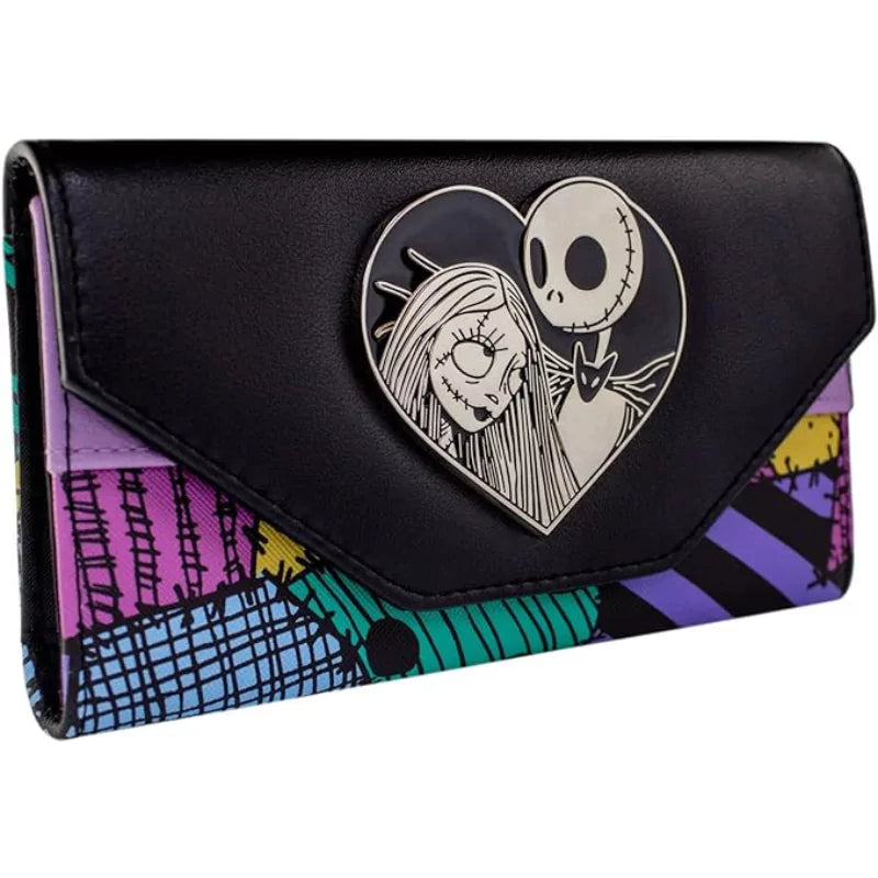Carteira Feminina Jack e Sally Com Porta Cartão