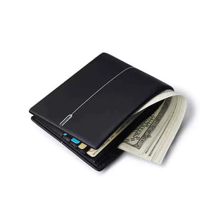 Carteira William Polo Em Couro Legítimo Bifold