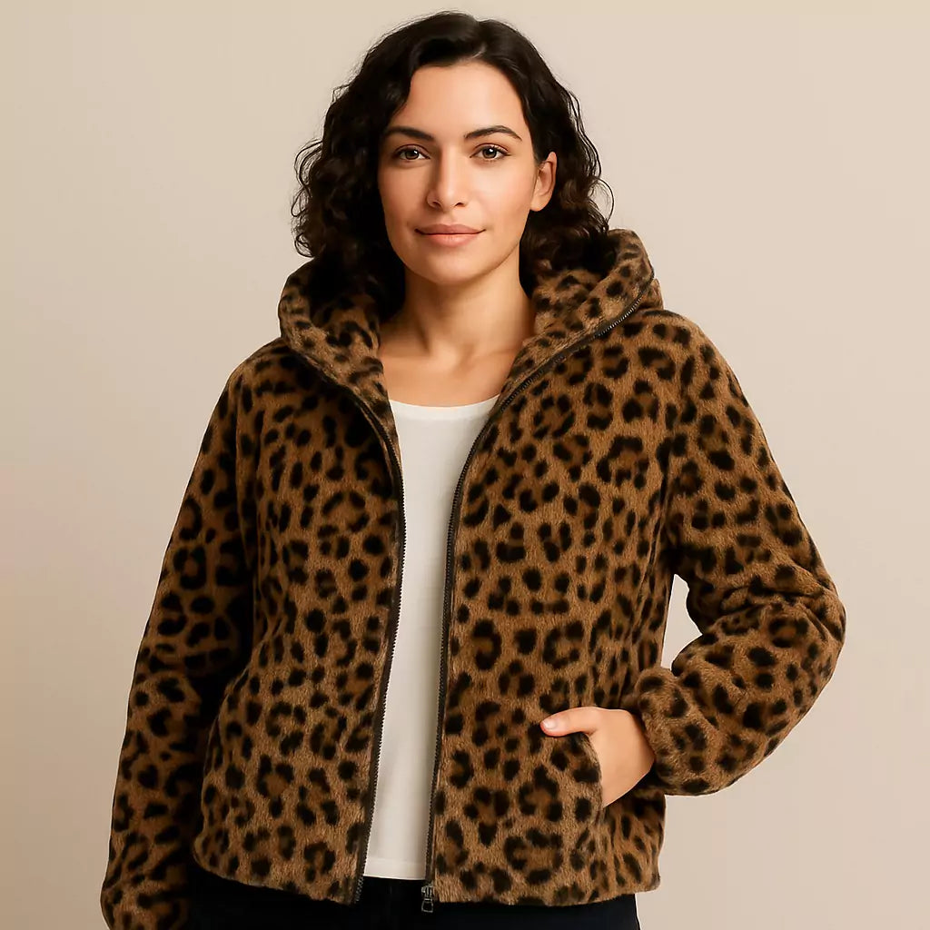 Casaco De Oncinha Com Capuz 14