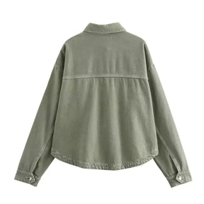 Jaqueta Jeans Feminina