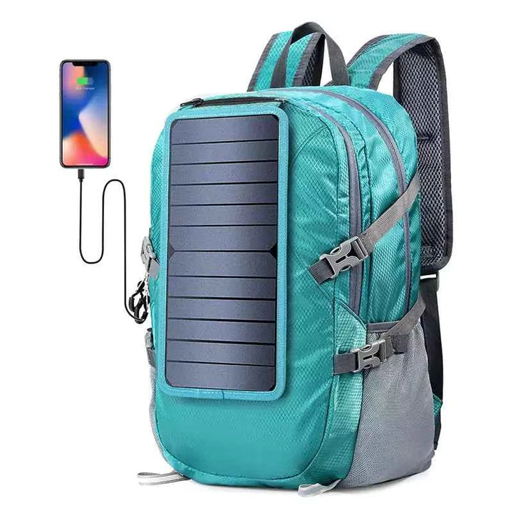 Mochila De Caminhada Com Carregador Solar