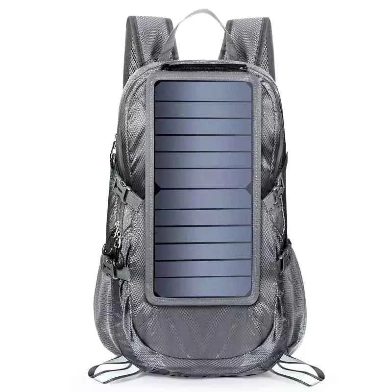 Mochila De Caminhada Com Carregador Solar