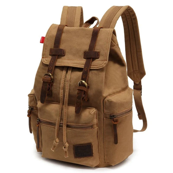 Mochila De Lona Vintage