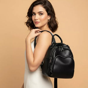 Mochila Feminina De Couro Melissa Machimelo