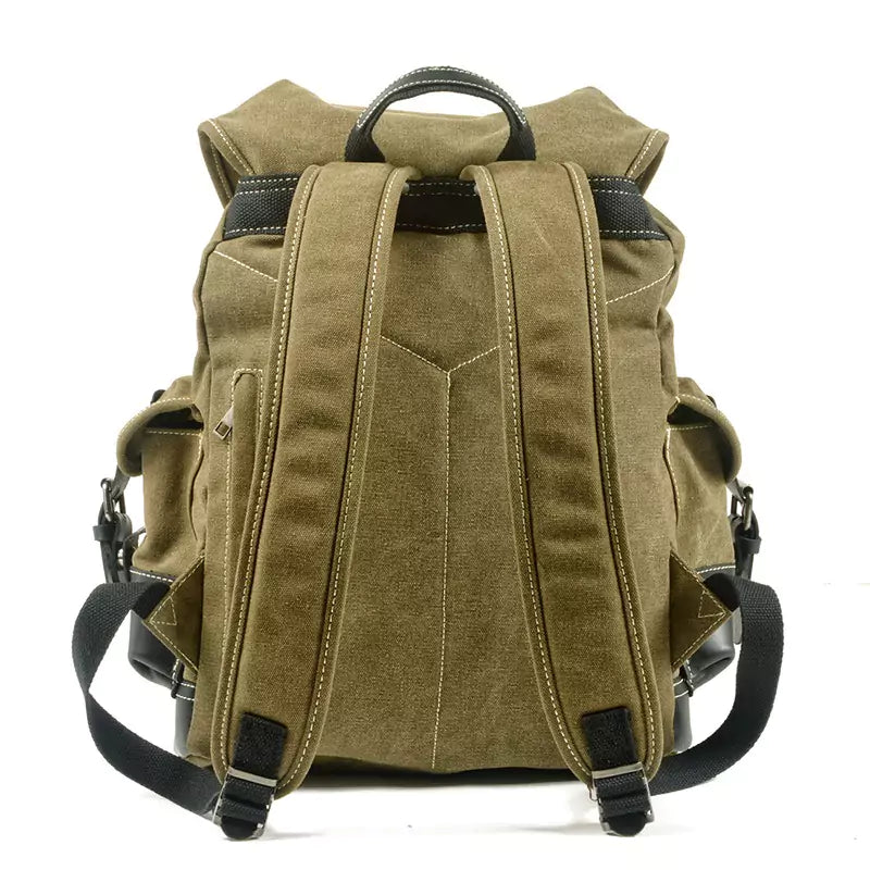 Mochila Masculina De Lona Encerada Ventura