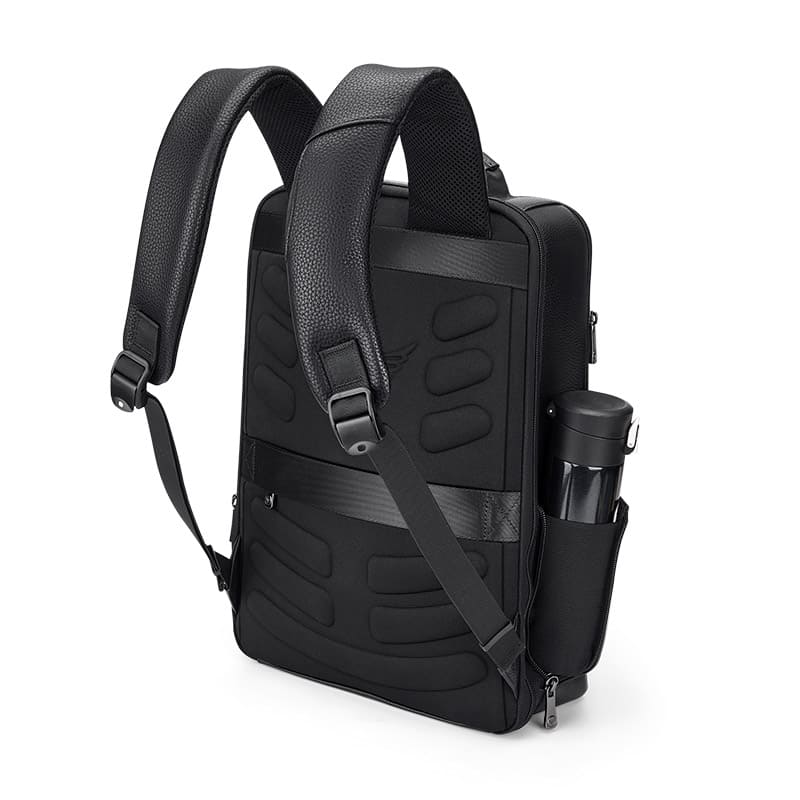 Mochila William Polo De Couro Para Notebook 15.6 Polegadas