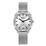 Relógio Feminino Prata Aurora