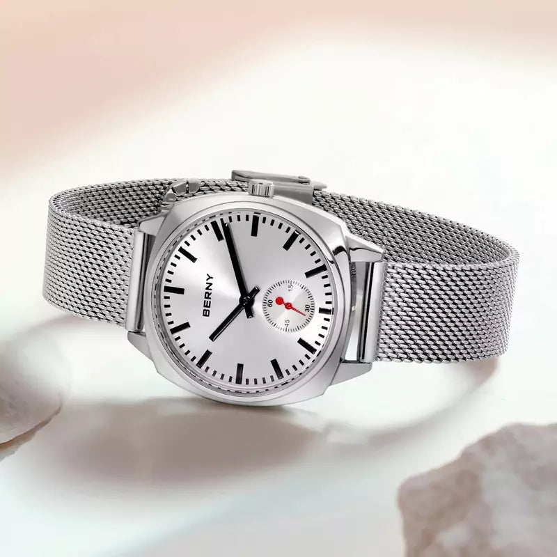 Relógio Feminino Prata Aurora, Relógio Feminino