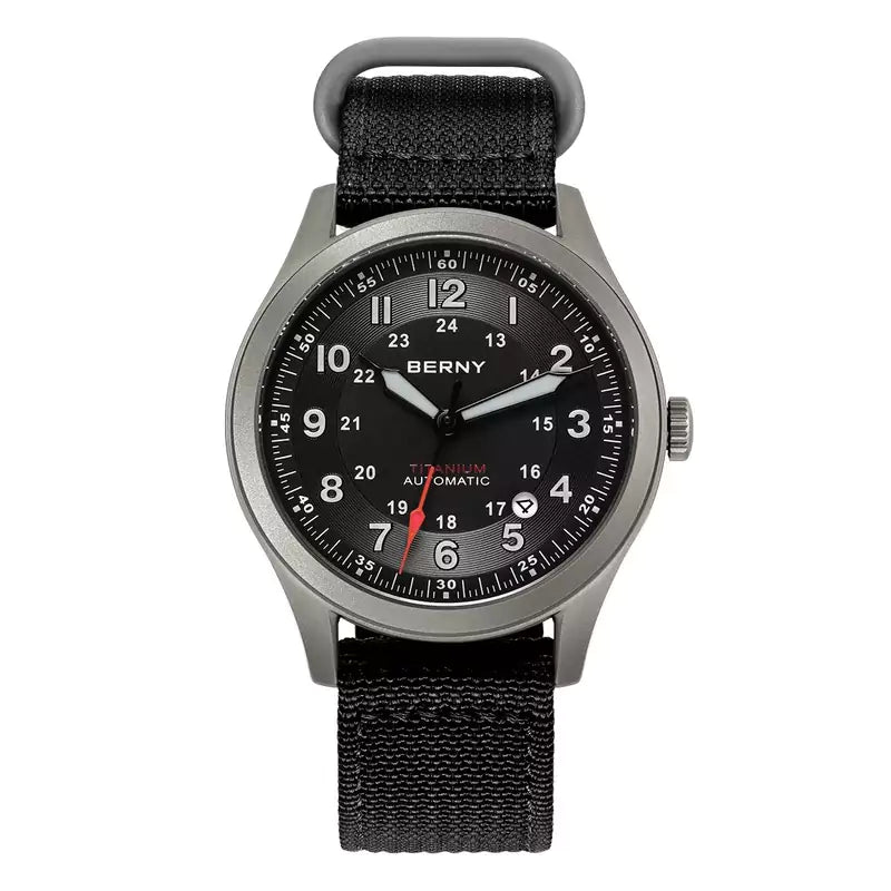 Relógio Masculino Automático Titanium Black 4