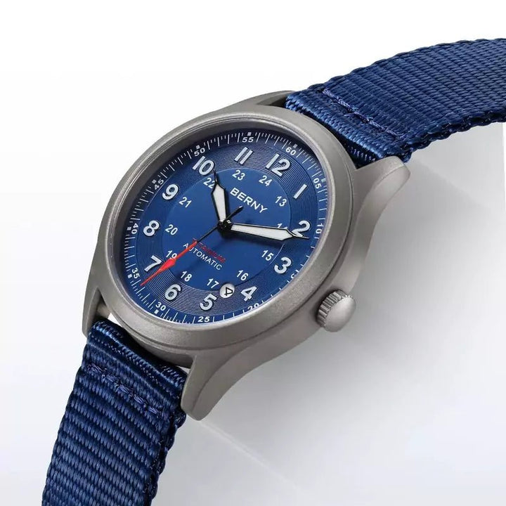 Relógio Masculino Automático Titanium Blue 8