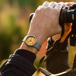 Relógio Masculino Automático Titanium Orange 3