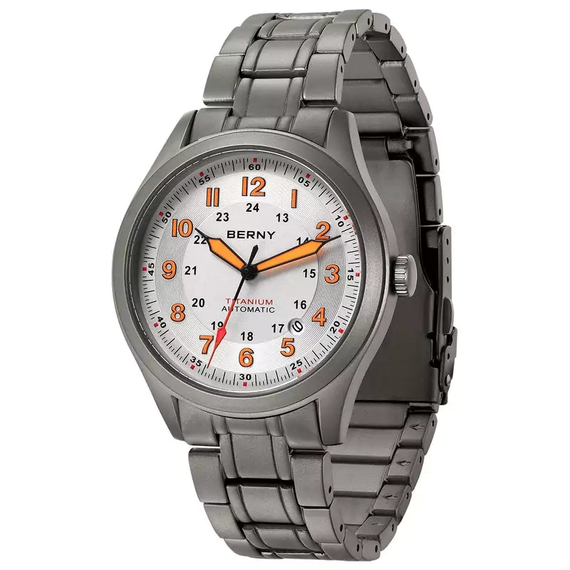 Relógio Masculino Automático Titanium White 1