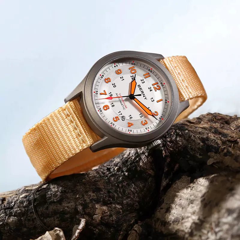 Relógio Masculino Automático Titanium White 3