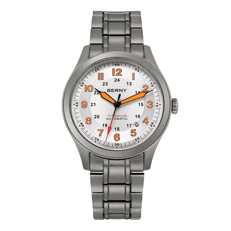 Relógio Masculino Automático Titanium White 5