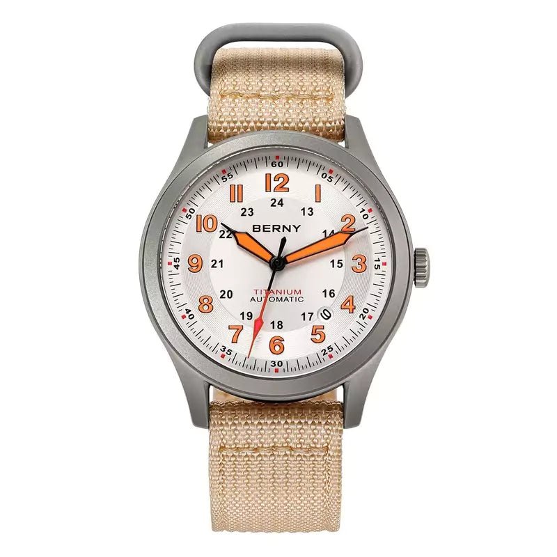 Relógio Masculino Automático Titanium White 6