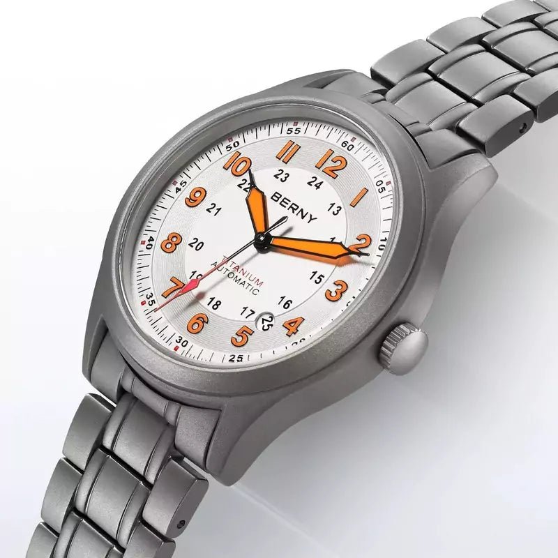 Relógio Masculino Automático Titanium White 7