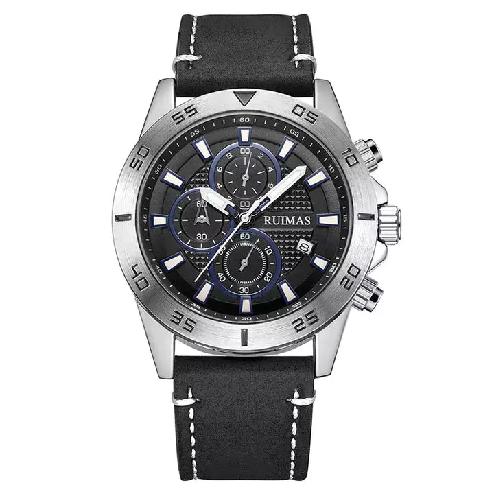 relogio-masculino-esportivo-couro-casual-prata-com-preto-3