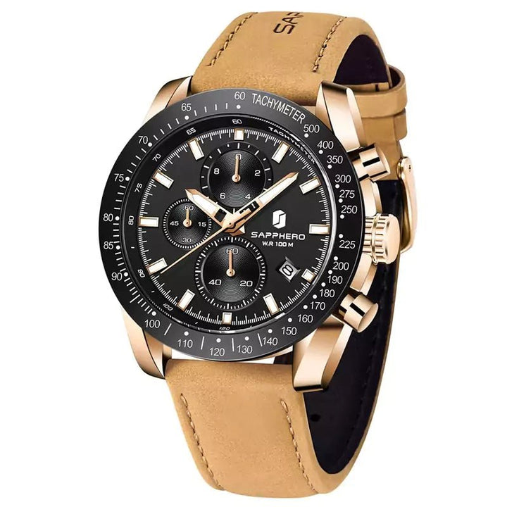 Relógio Masculino Explorer Silver Gold