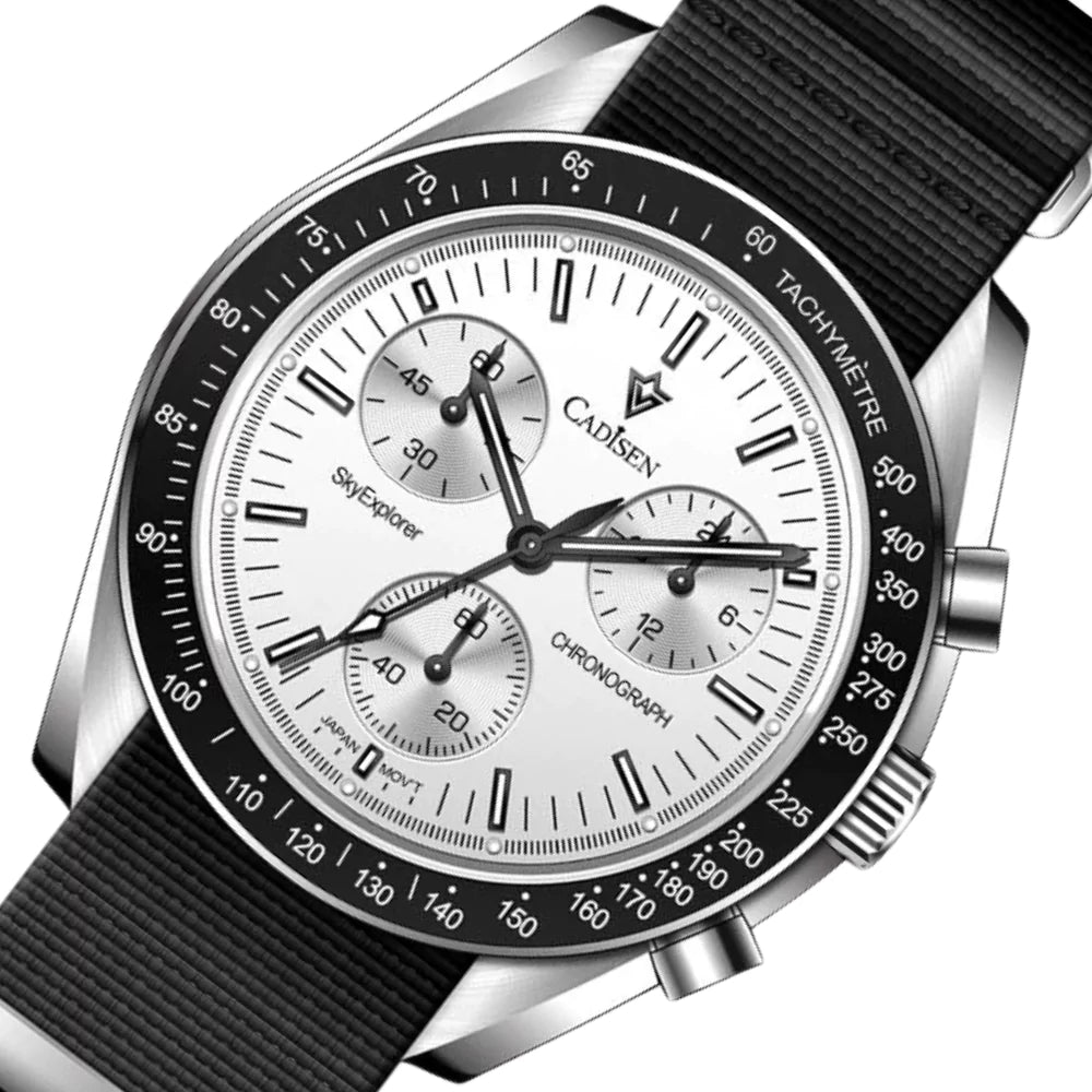 Relógio Masculino Quartzo Sky Explorer Branco