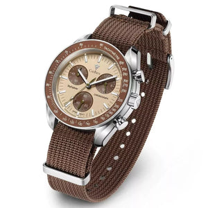 Relógio Masculino Quartzo Sky Explorer Marrom