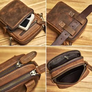 Shoulder Bag Couro Legítimo Aurum Machimelo