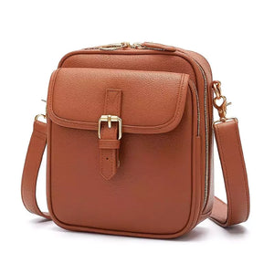 Shoulder Bag Feminina Dália, Bolsa Transversal Feminina, Bolsa de Ombro Feminina, Bolsa de Couro, Shoulder Bag