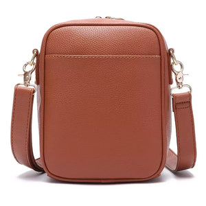 Shoulder Bag Feminina Dália, Bolsa Transversal Feminina, Bolsa de Ombro Feminina, Bolsa de Couro, Shoulder Bag