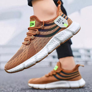 Tênis Colorido Feminino Running Khaki