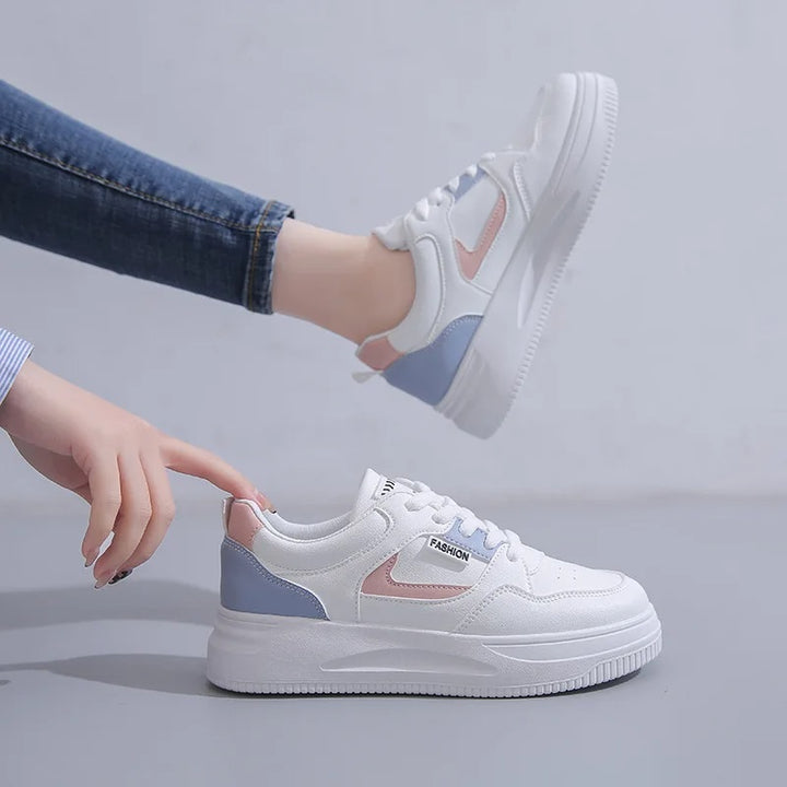 Tênis Feminino Branco Cano Curto