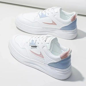 Tênis Feminino Branco Cano Curto