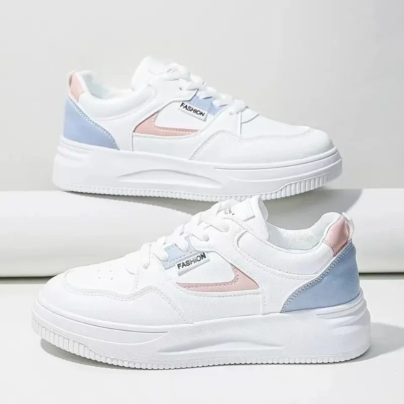 Tênis Feminino Branco Cano Curto