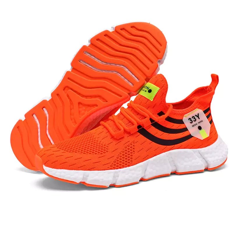 Tênis Para Academia Run Laranja